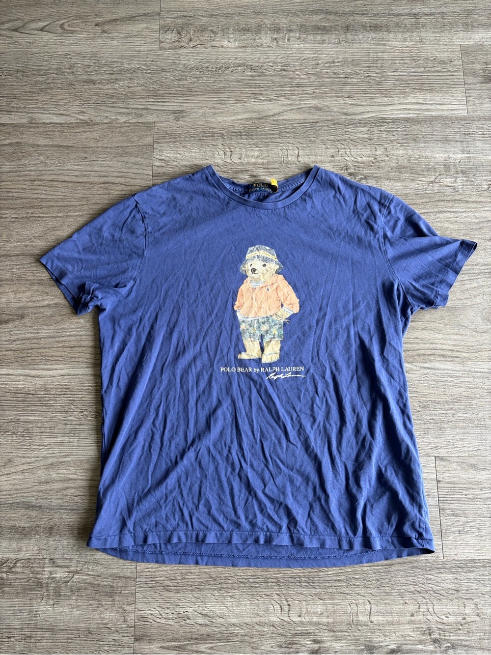 Ralph Lauren Polo Bear Graphic T-Shirt - Blue
